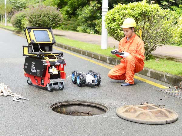 巨野管道机器人检测